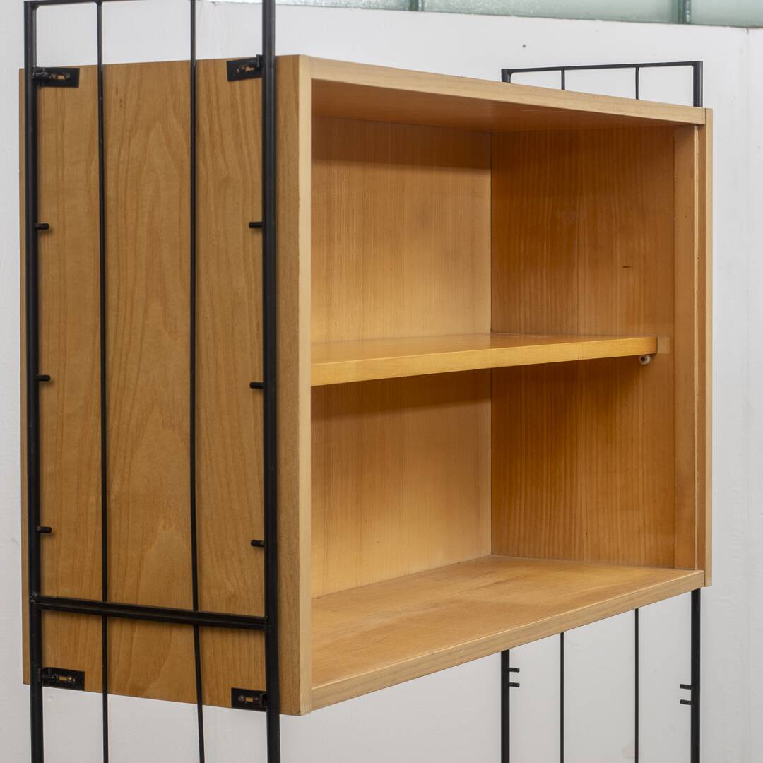 Etagère avec caisson de rangement, années 60