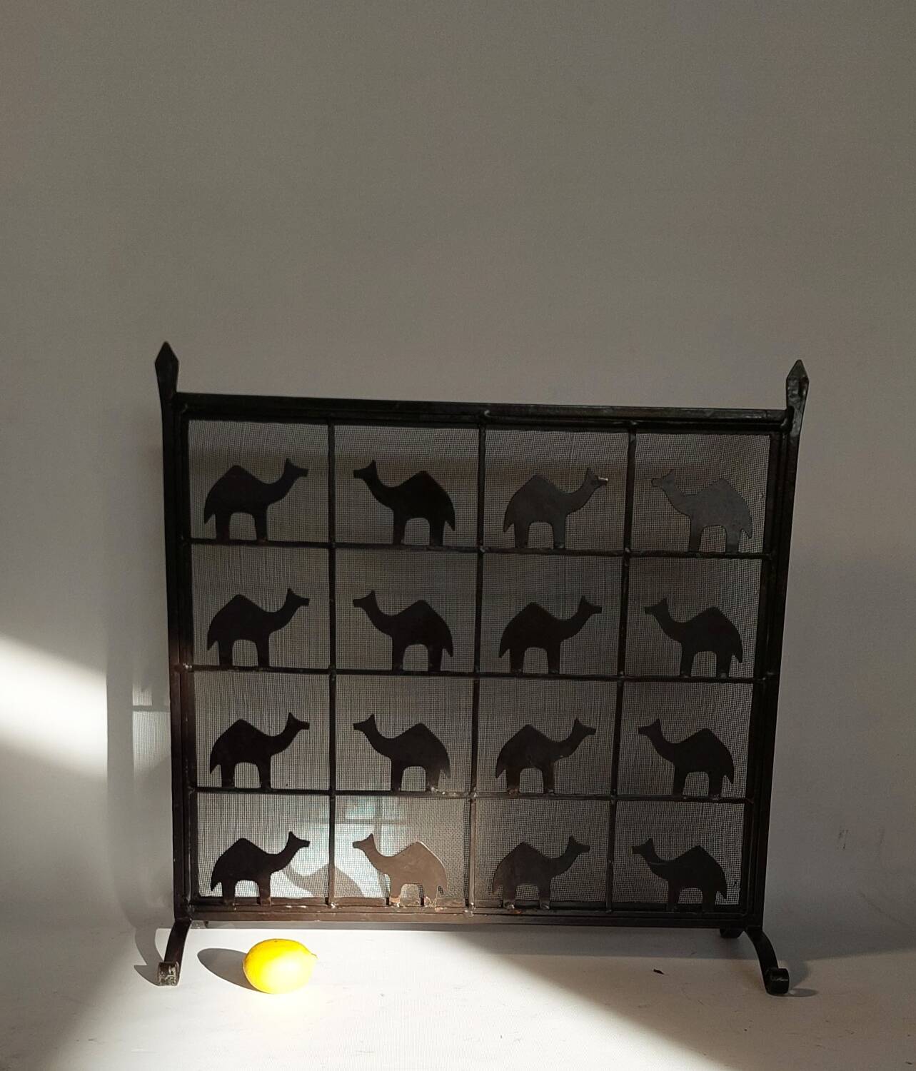 Vintage Fire Screen