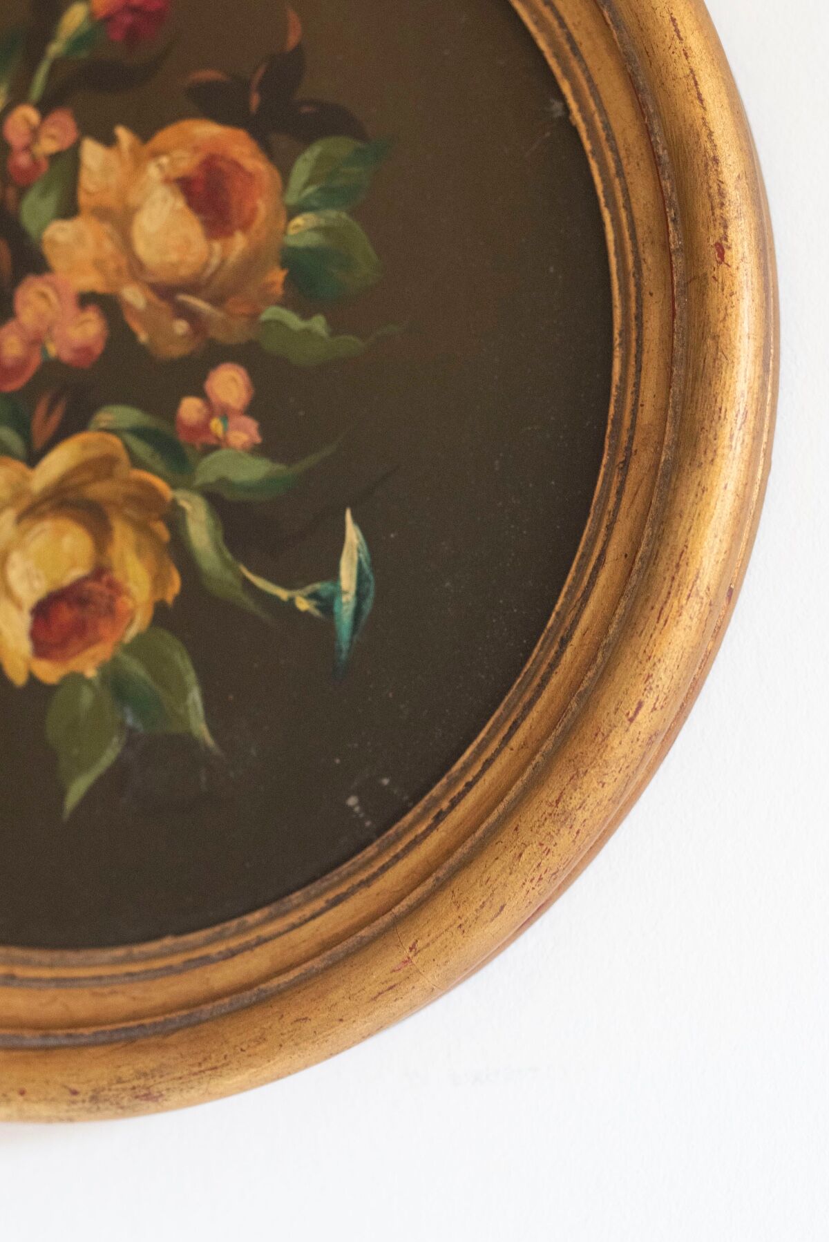 Lot de 3 tableaux bouquet de fleurs