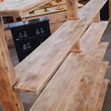 Large old shelf on legs