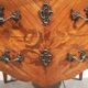 Commode style Louis XV en marqueterie