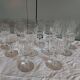 Set of 11 wine glasses Meisenthal XIXth