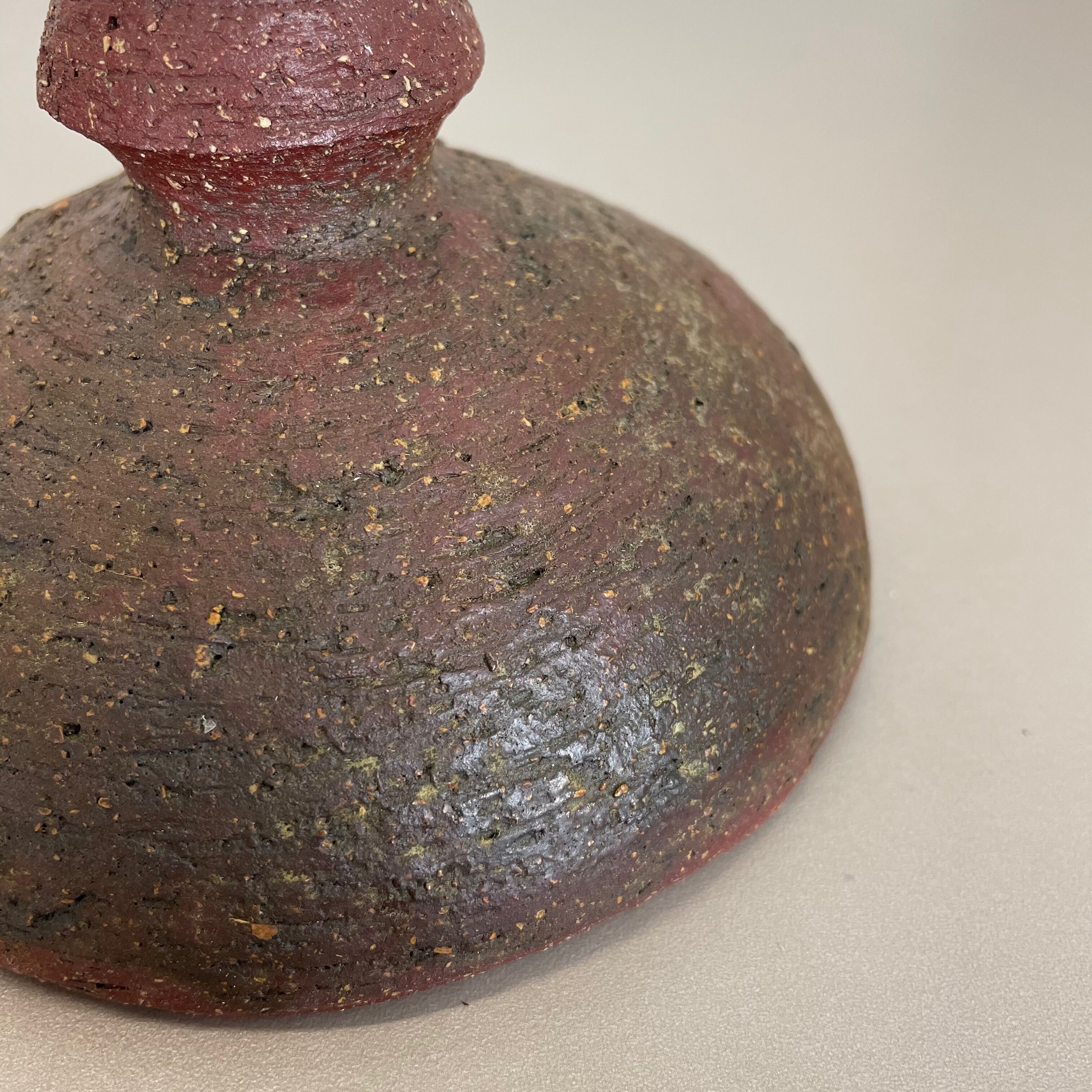 Set of 2 Studio Pottery Sculptural Objects Gerhard Liebenthron, Germany, 1970s