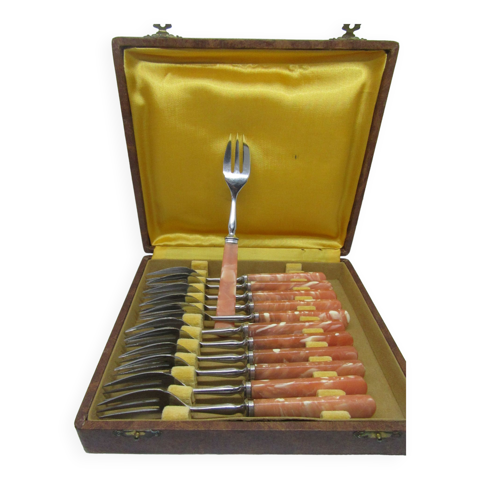 Cake fouchettes handle resin