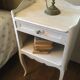 Pair of old bedside tables