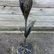 Metal floor lamp, foliage model