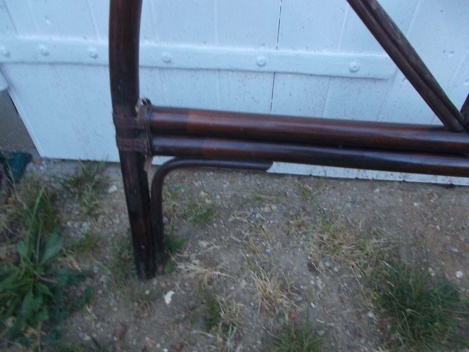 Rattan headboard and canning