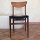 Set of 4 scandinavian chairs  1960