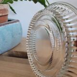 Coupelle en verre ciselé