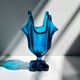 1960s Viking Glass Amphora Vase