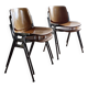 Paire de chaises DC106 Giancarlo Pirretti