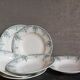Six iron earth plates from Lunéville model LUGANO old old