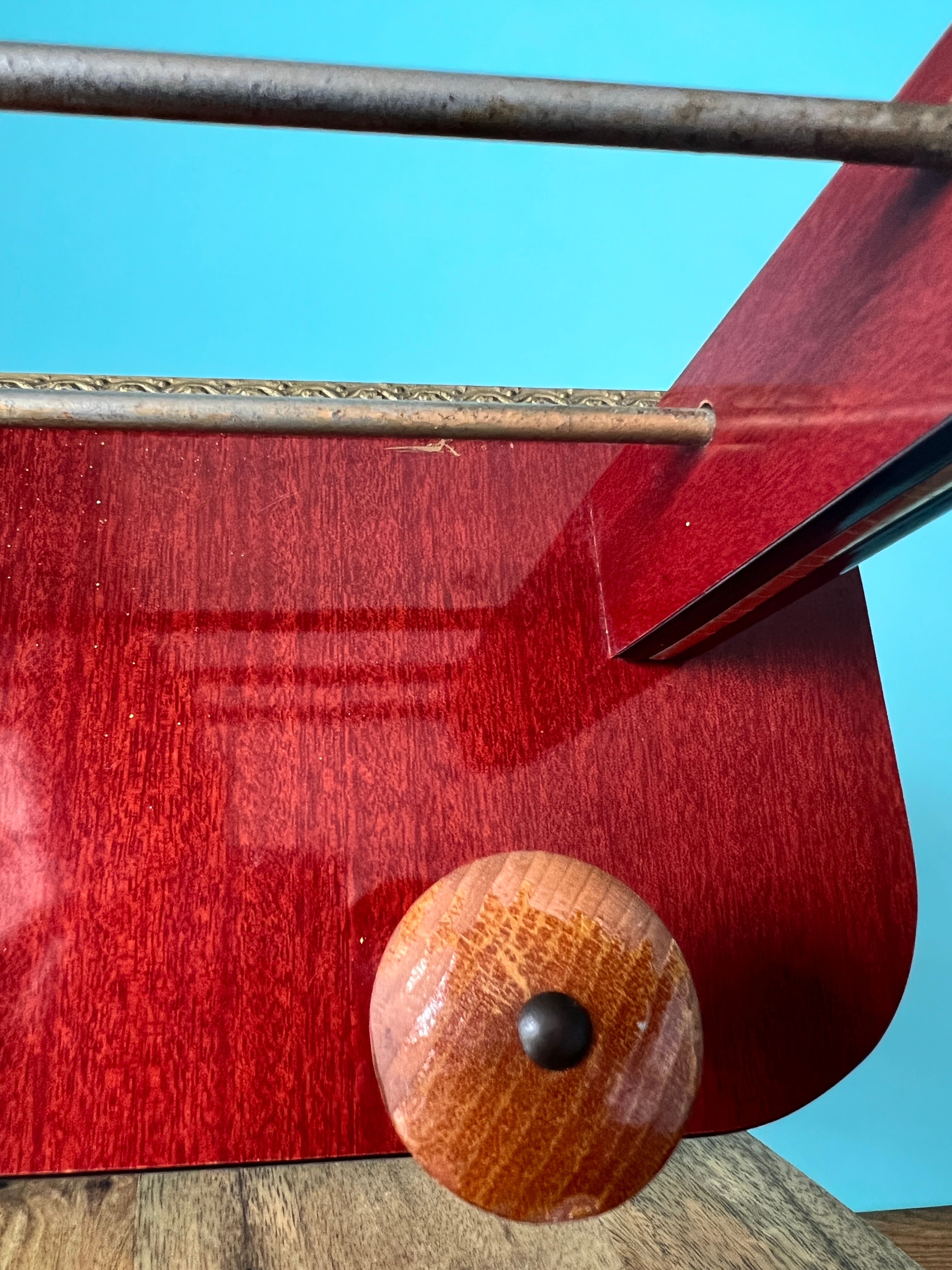 Coat rack vintage with repisa 60s-70s