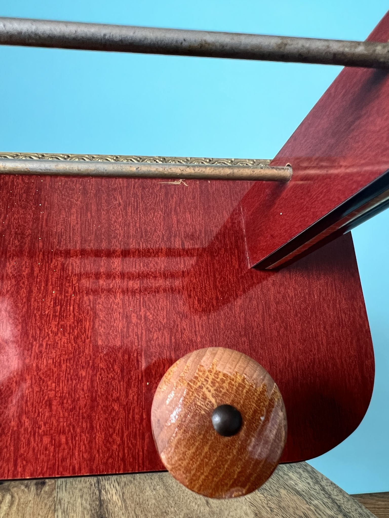 Coat rack vintage with repisa 60s-70s
