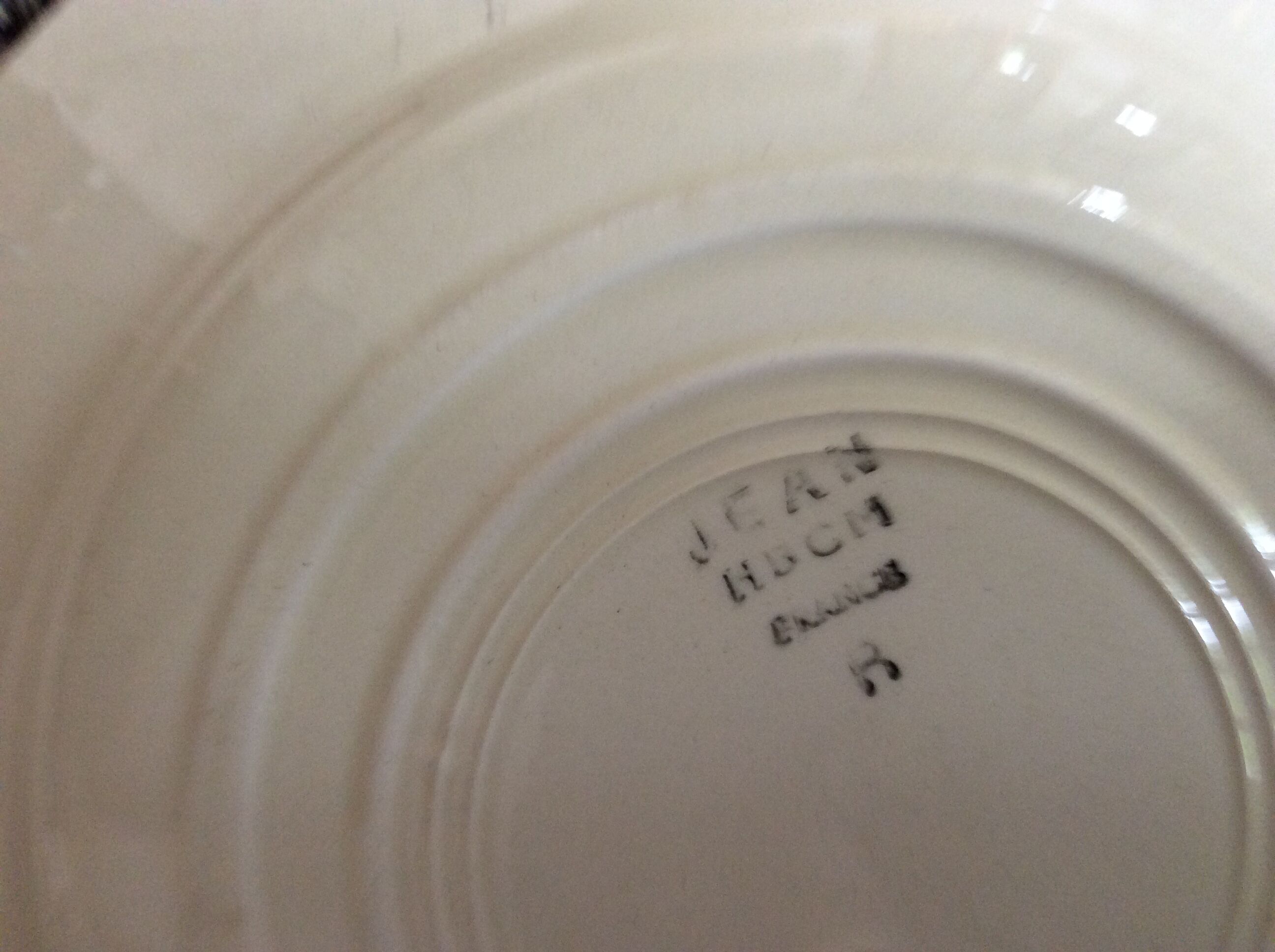 Set of 6 vintage dessert plates