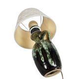 Jasba keramiek - West Germany - Fat Lava - druipglazuur - tafellamp - 70's