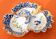 Table servant trifeuille fawn polychrome HB Quimper