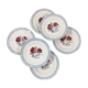 Lot de 6 assiettes à dessert Digoin