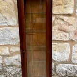 Petite vitrine à poser en acajou