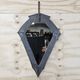 Antique Art Deco Amsterdam School mirror Conrad Fehn 30s Holland