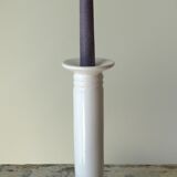 White porcelain candlestick