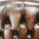 Contemporary Handmade Chesterfield Leather Wingback Armchair 2010s