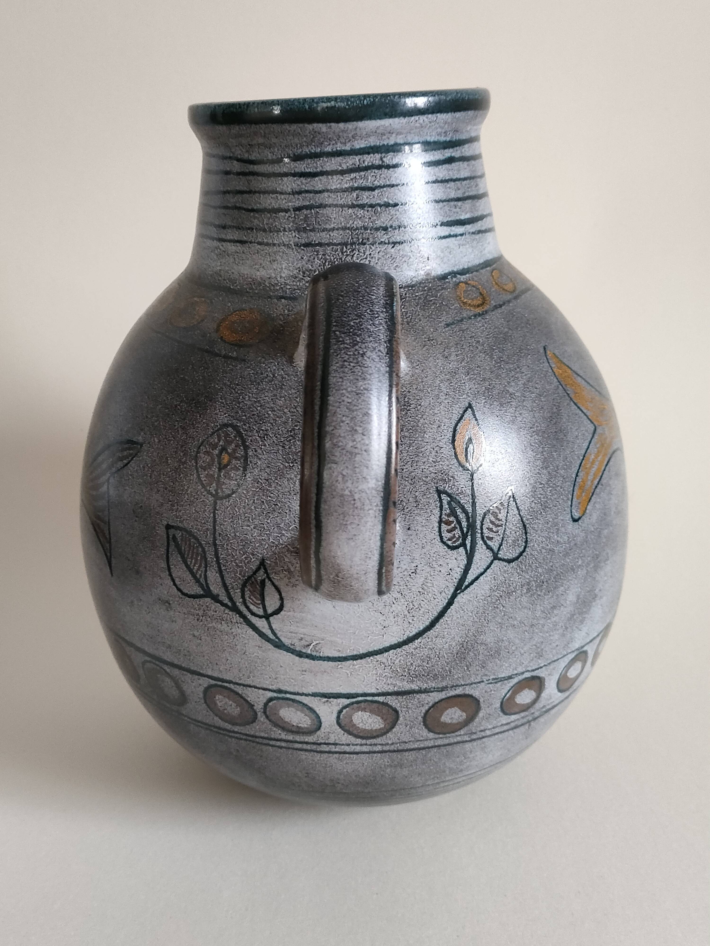 Ceramic pitcher