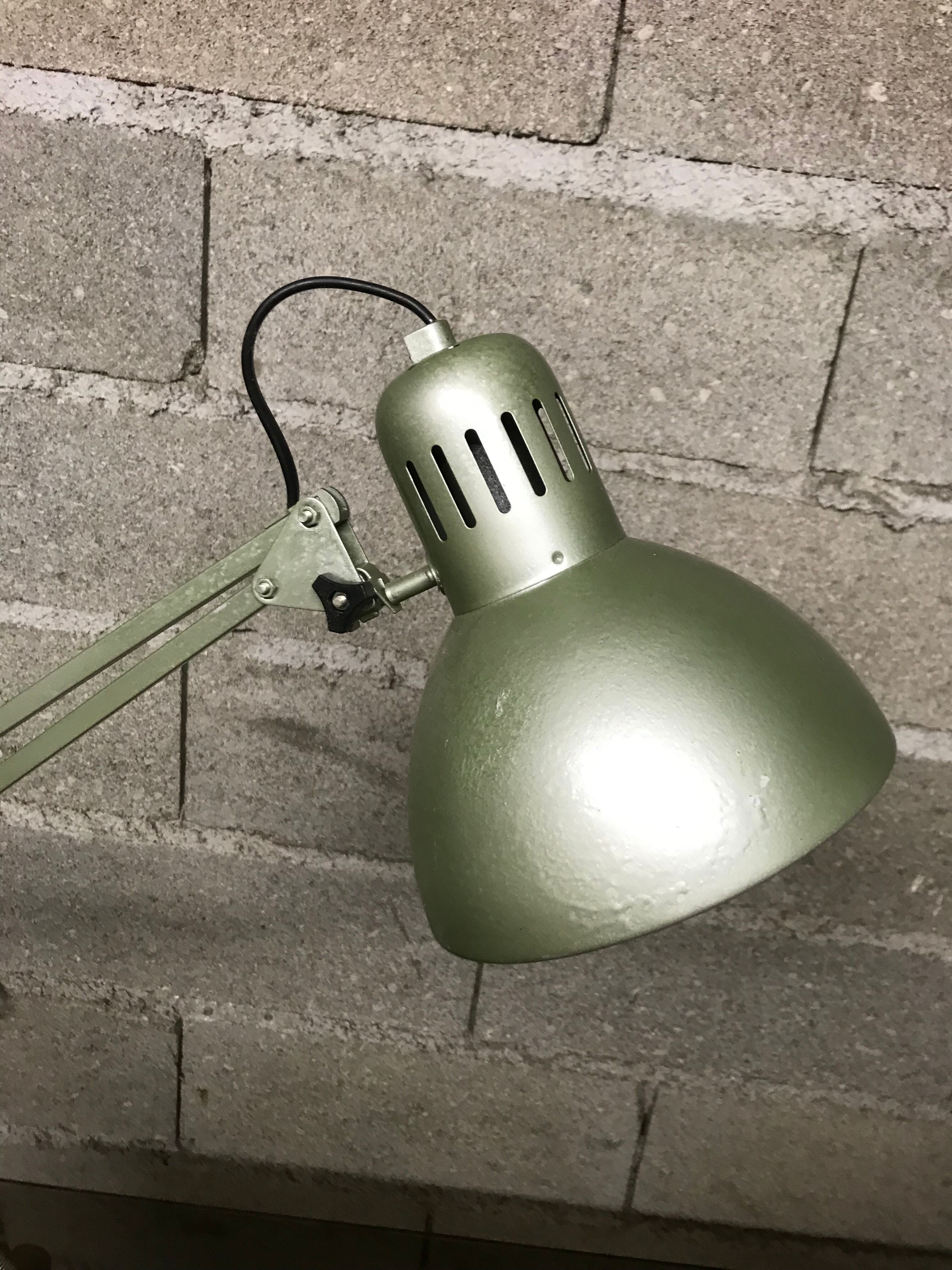 Vintage articulated architect lamp design 60/70