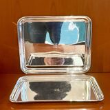 Christofle, 2 rectangular serving trays