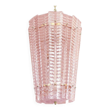 Contemporary Pink Murano Glass Lantern