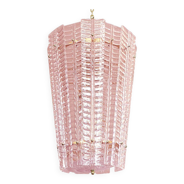 Suspension contemporaine en verre de Murano