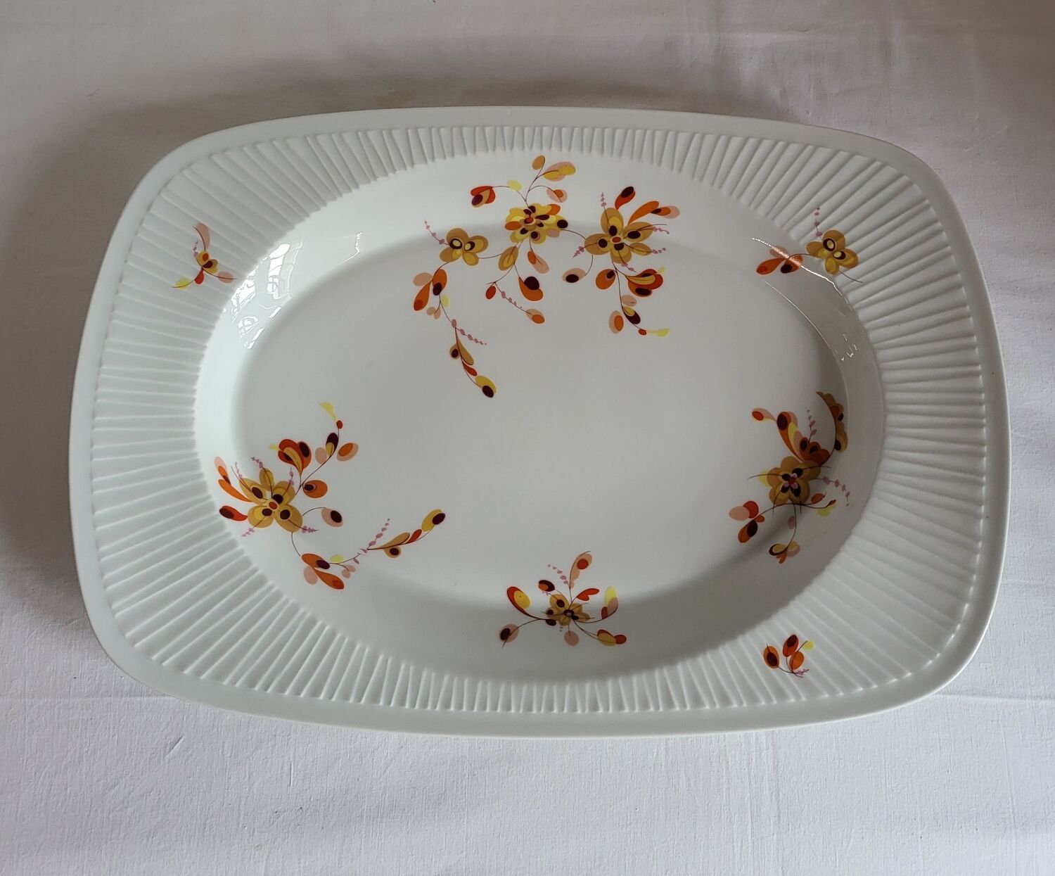 Grand Plat de Service en Porcelaine Haviland France Limoges