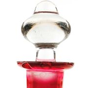 Carafe, Art Nouveau, glass, France, early 20th century