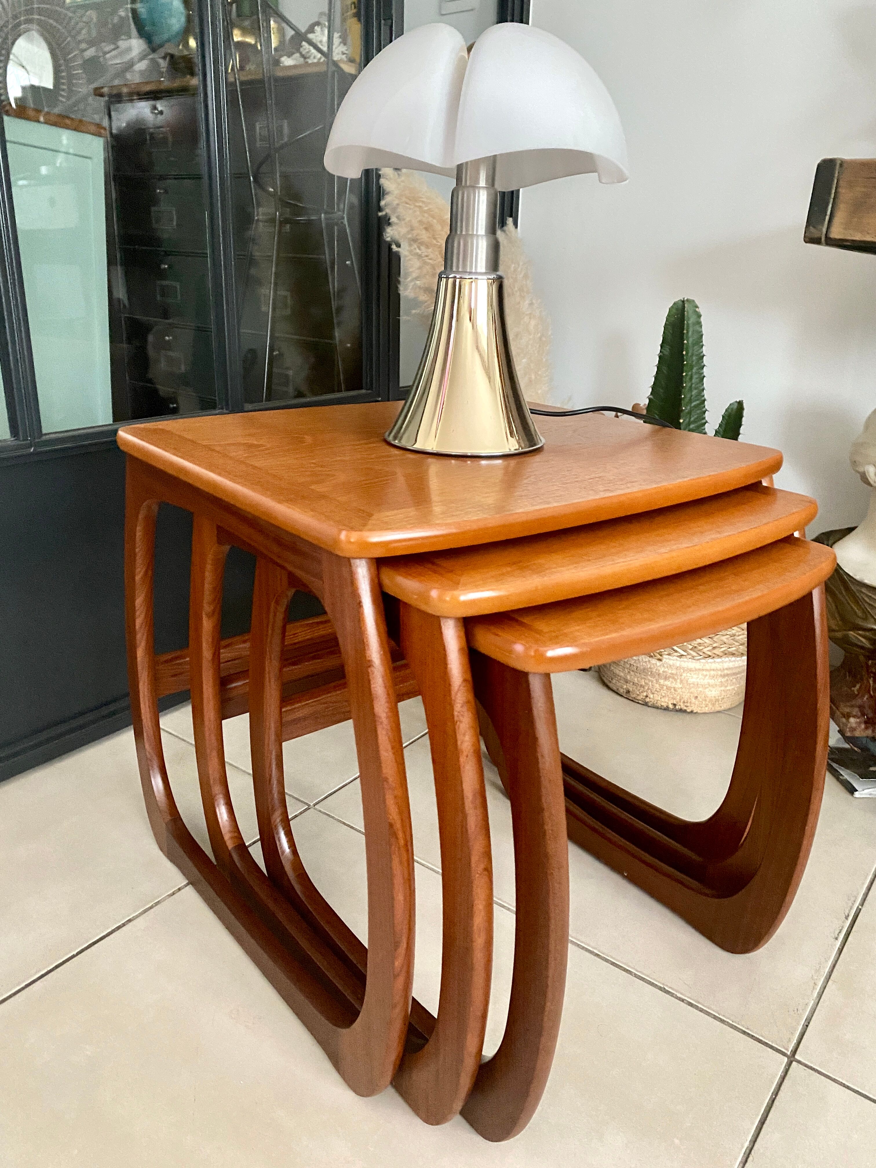 Trundle teak table Parker Knoll