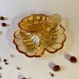 Iridescent aperitif server, 3 compartments