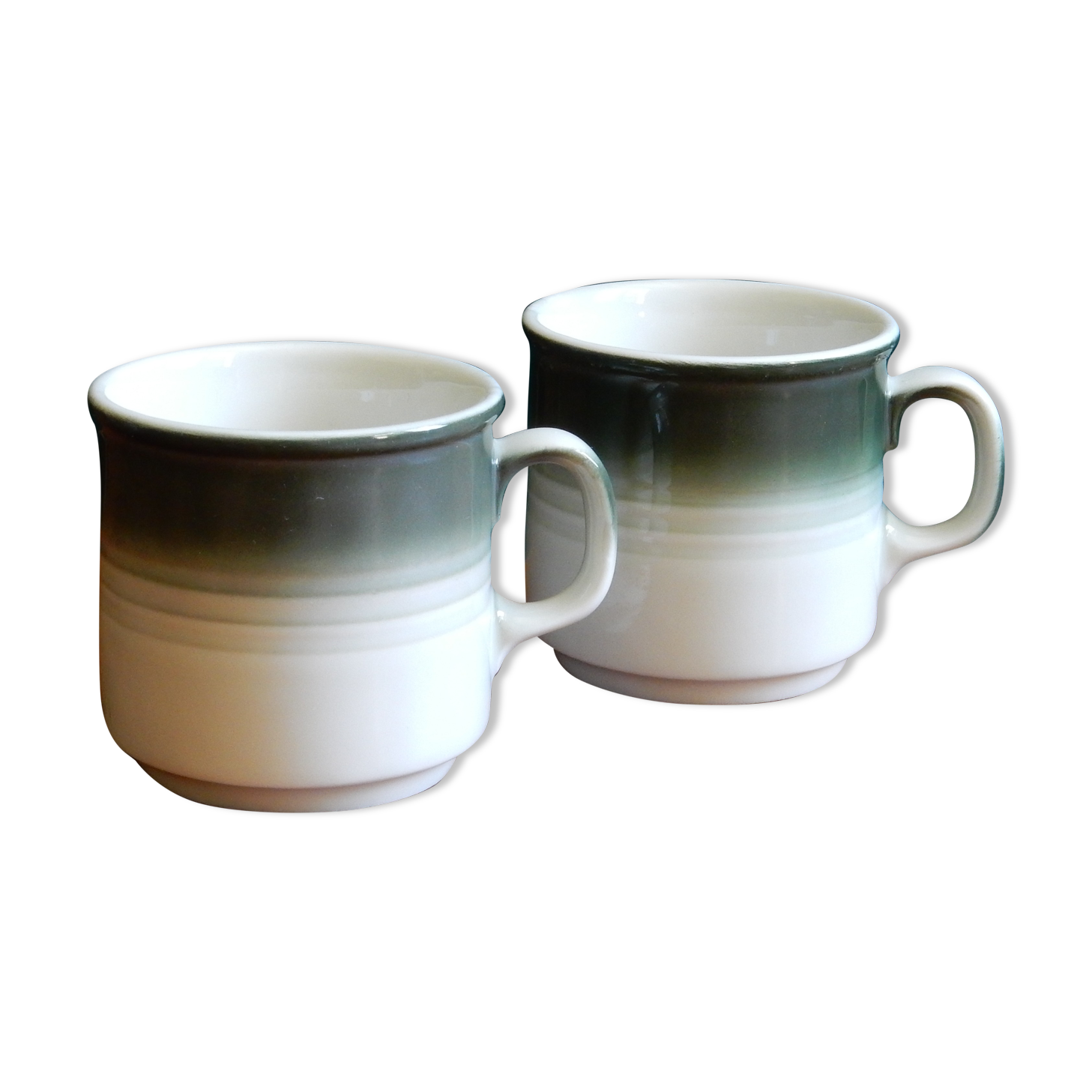 2 coffee cups SPM Walküre Porzellan Bayreuth