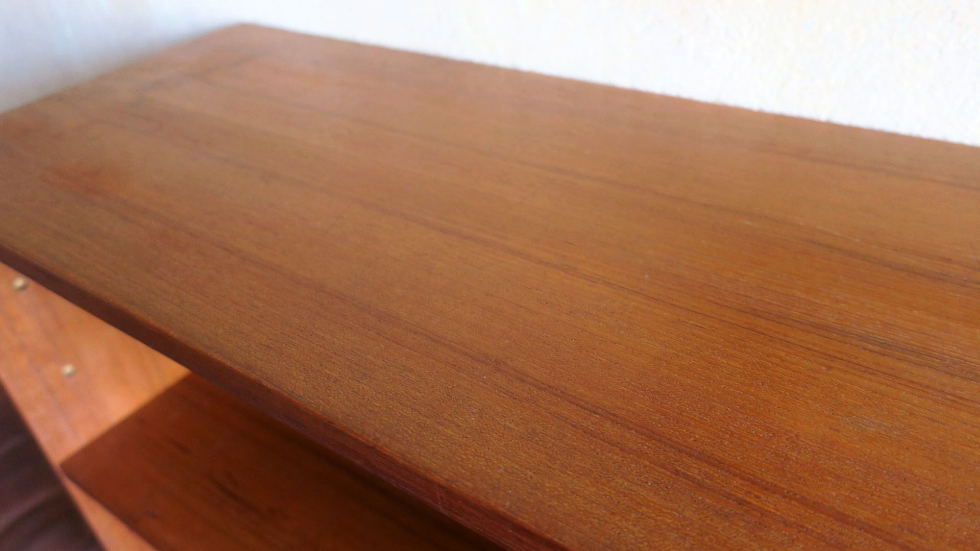 Mid century danish teak bookshelf 1960s