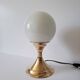 Vintage tulip base brass lamp