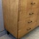 Commode vintage scandinave des années 60 en chêne clair