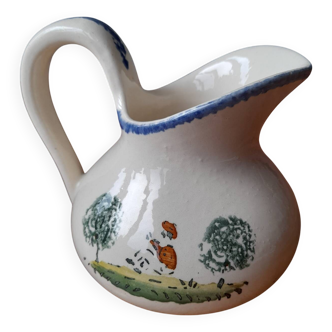 St Clément milk jug Breton decor