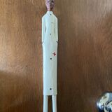 African settler wooden statuette