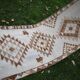 Vintage Turkish hallway rug 90x404 cm