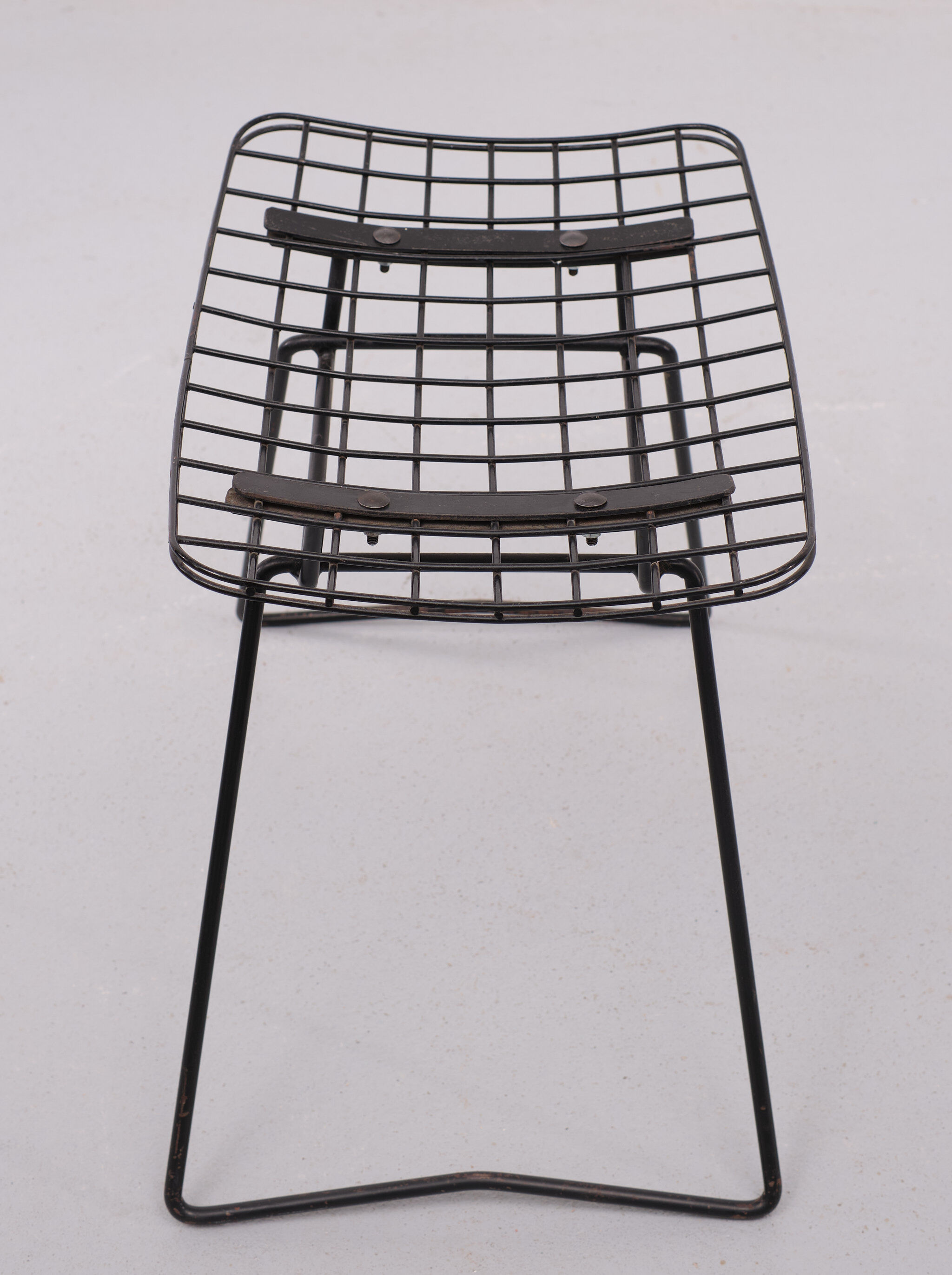 Steel Wire Stool Cees Braakman for Pastoe, 1958
