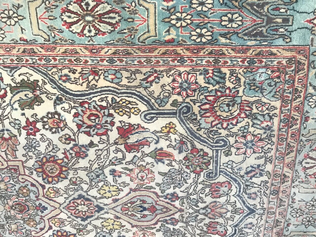 Rug persian ghoum handmade 140x234 cm