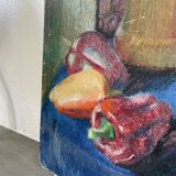 Oil pastel still life 1970