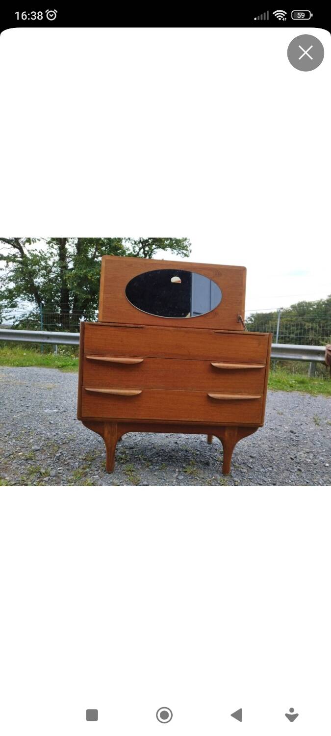 Teak dressing table