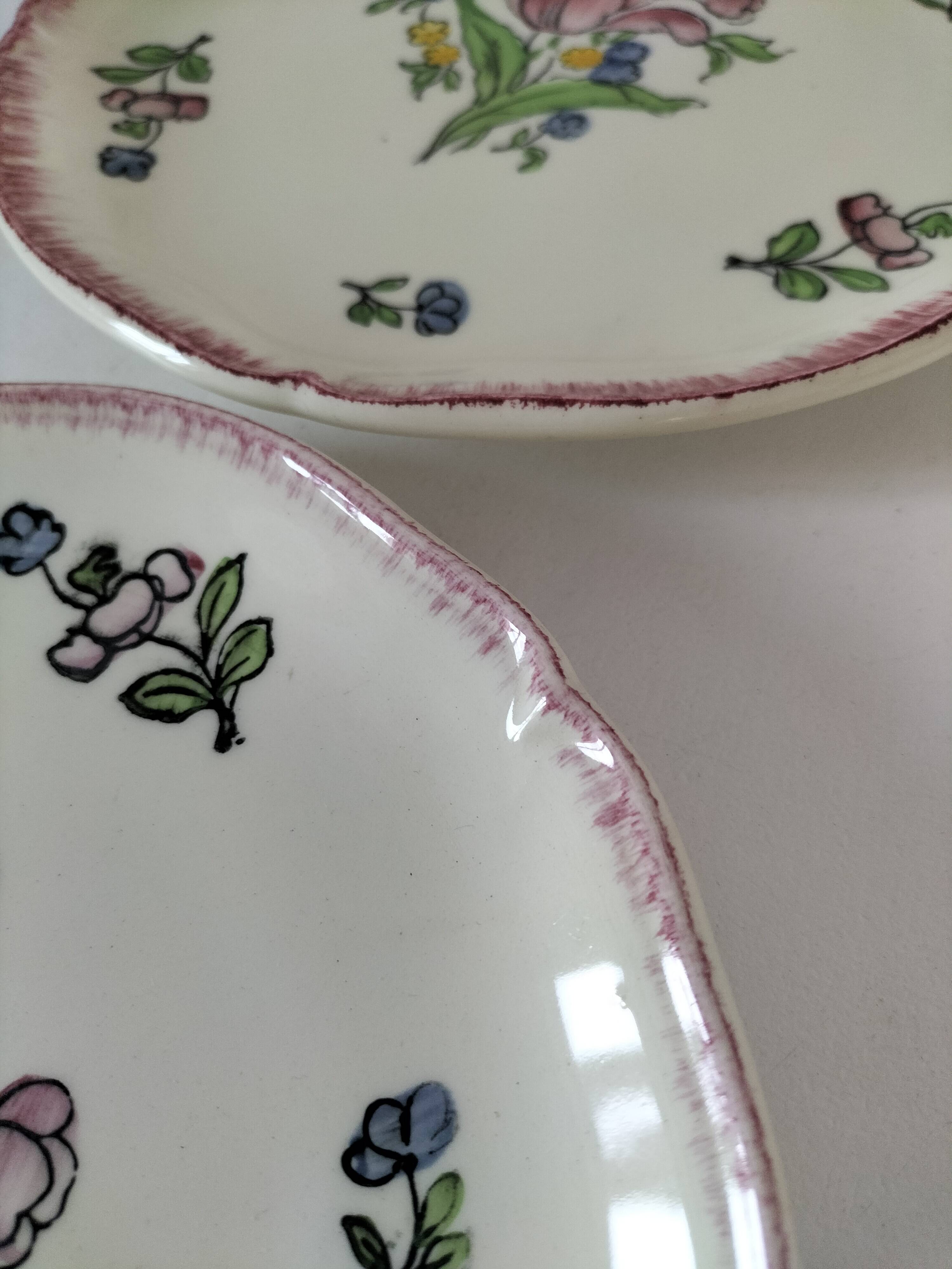 Gien plates, La Lorraine model