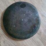 Old bronze cup, ashtray Taittinger