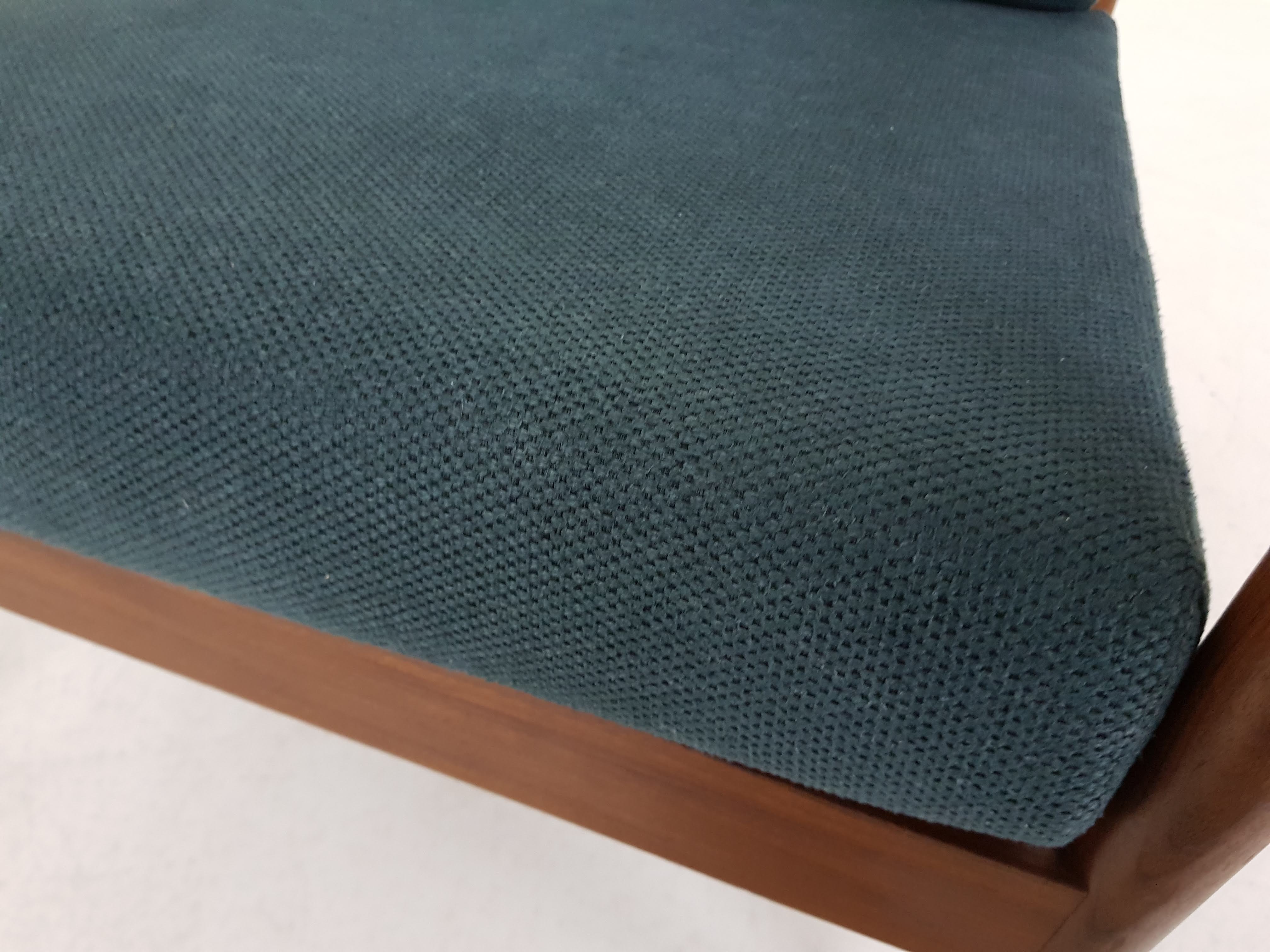 Scandinavian modern, teak lounge chair, Denmark, 1960’s