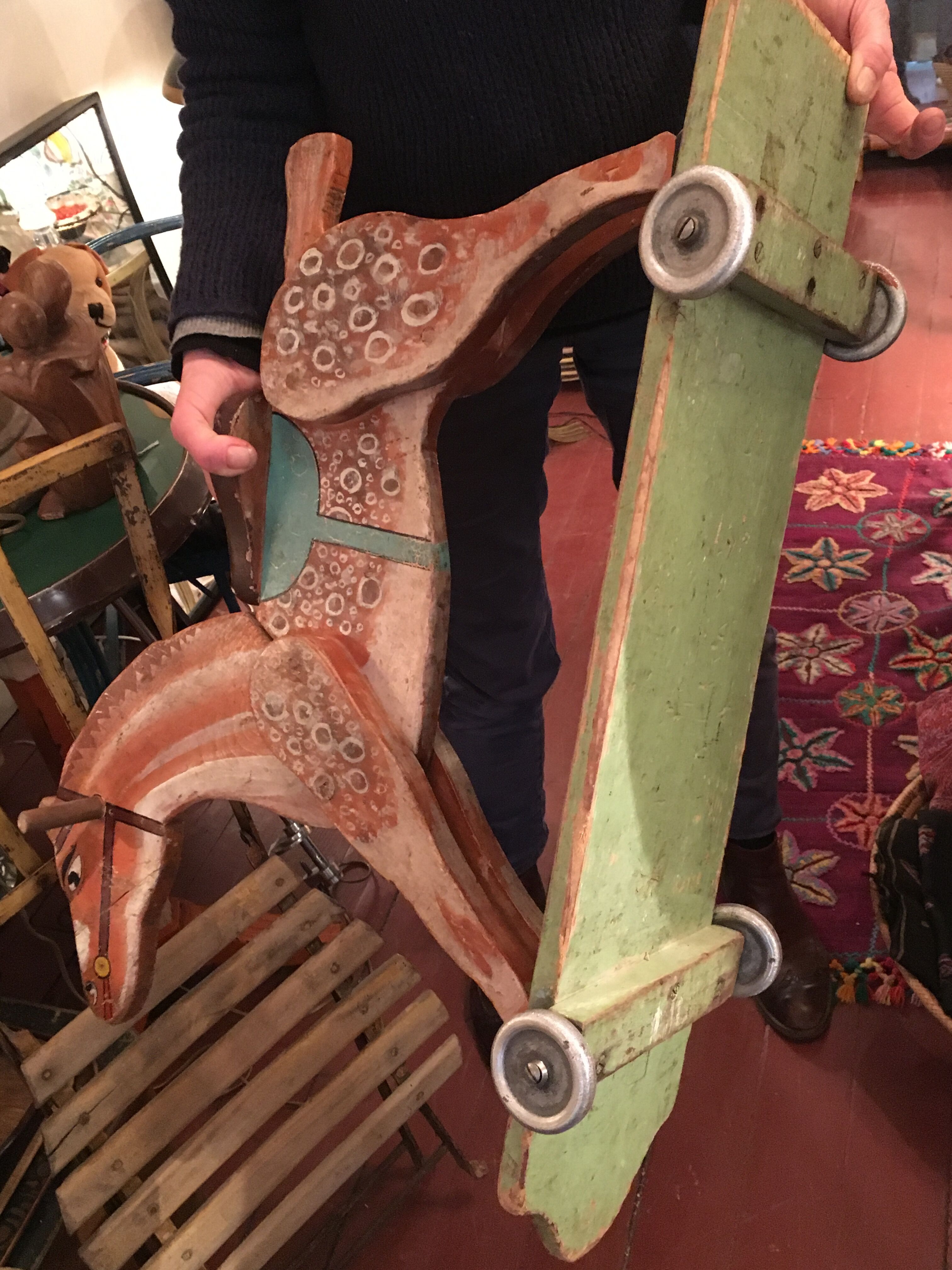 Wooden horse early twentieth